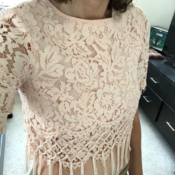 Topshop Tops - Topshop crop top